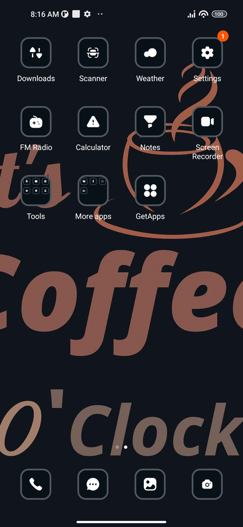 Coffee screenshot