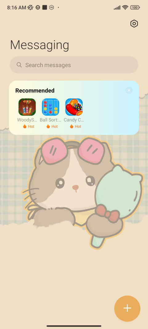 Vintage Glam Cat screenshot