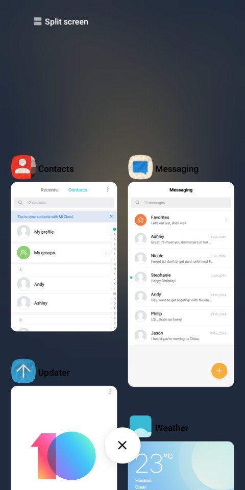 Biasa V10 screenshot