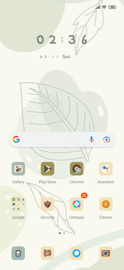 Morandi plants screenshot