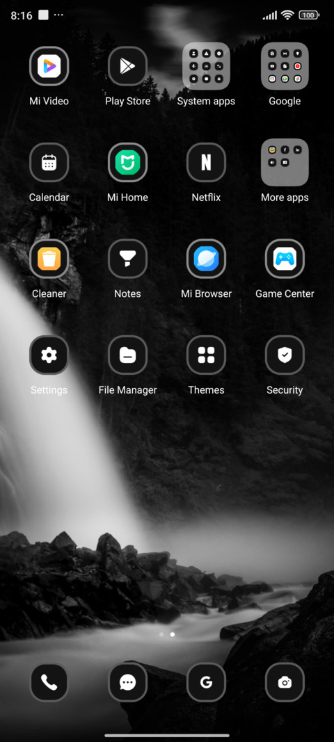 Waterfall screenshot