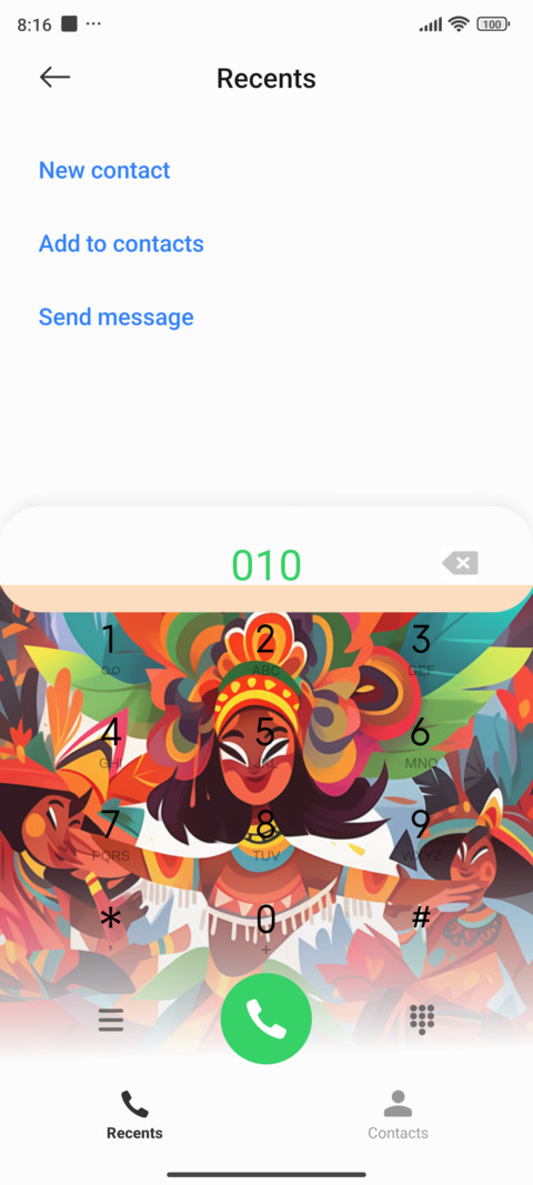 Carnival dance screenshot