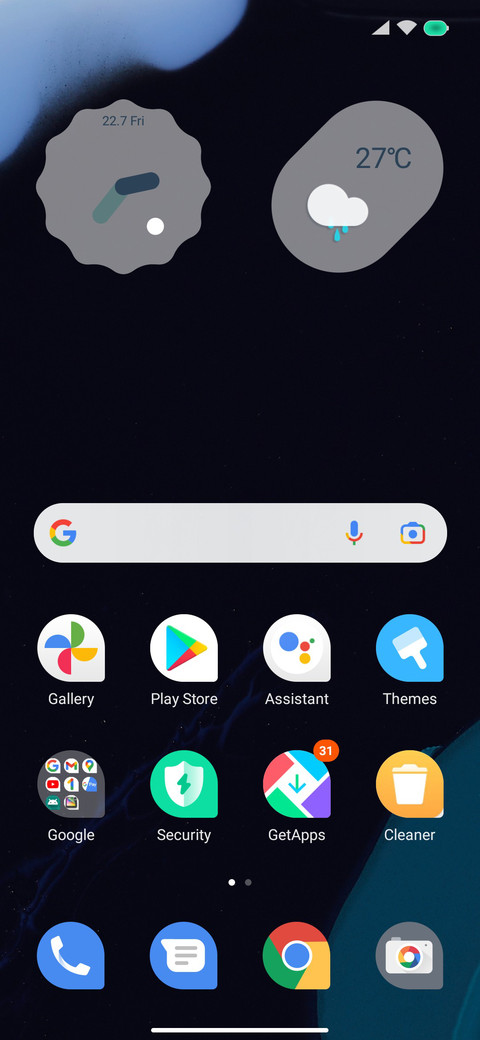 Android 13 screenshot