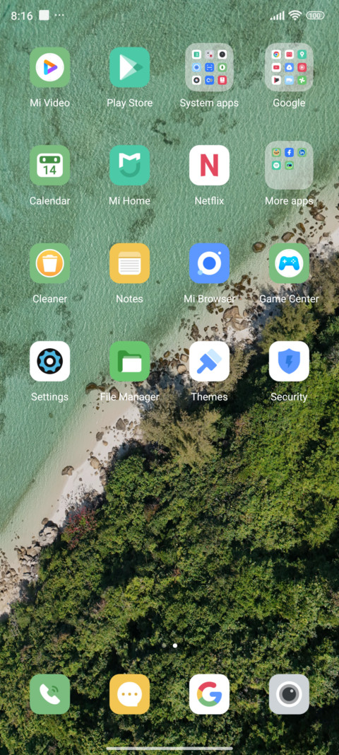 Green Sea screenshot