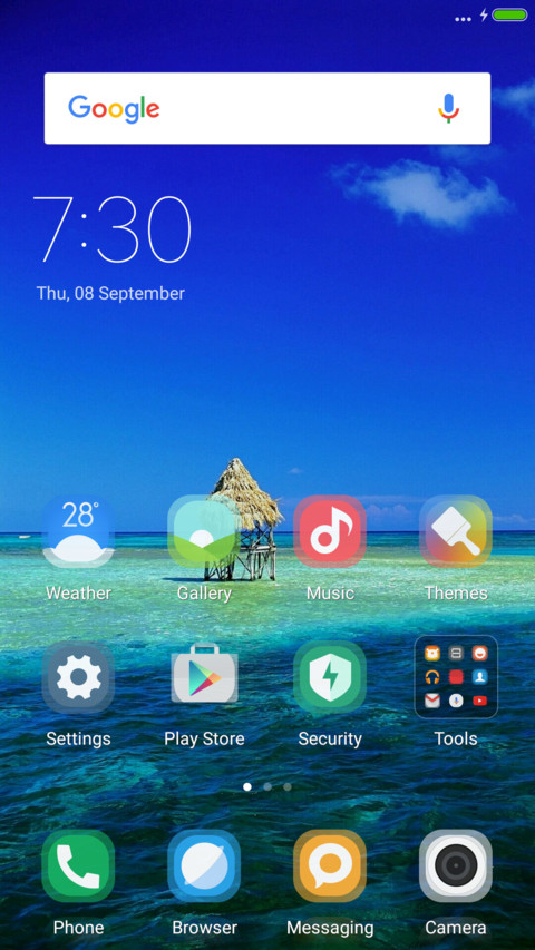  Light Blue Living screenshot