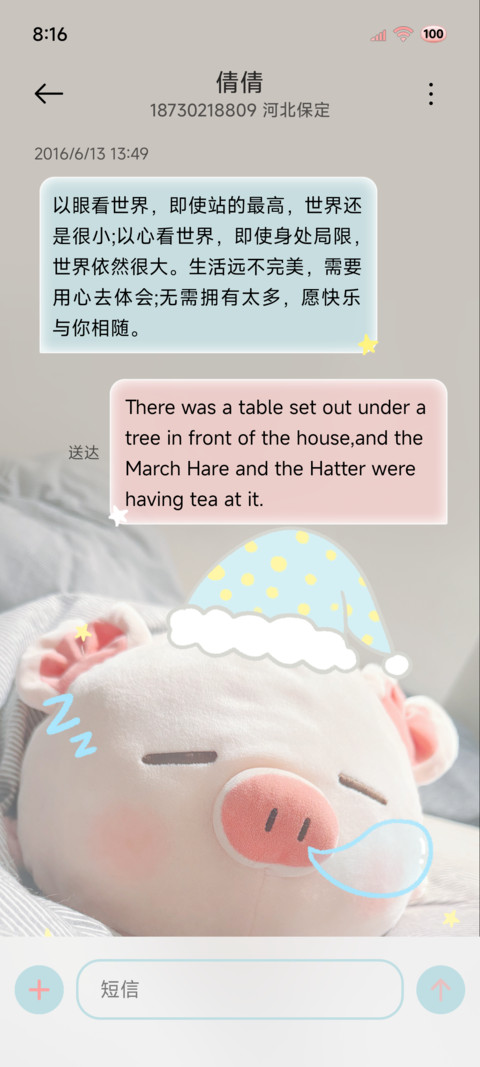 ins涂鸦治愈小猪 screenshot