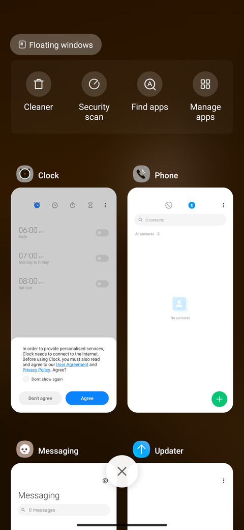 Corner light screenshot