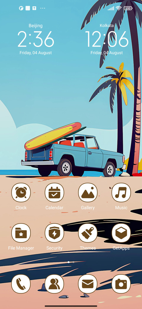 Beach screenshot