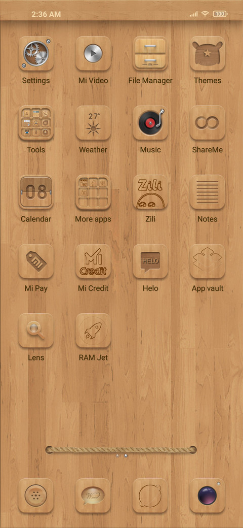 Wood screenshot