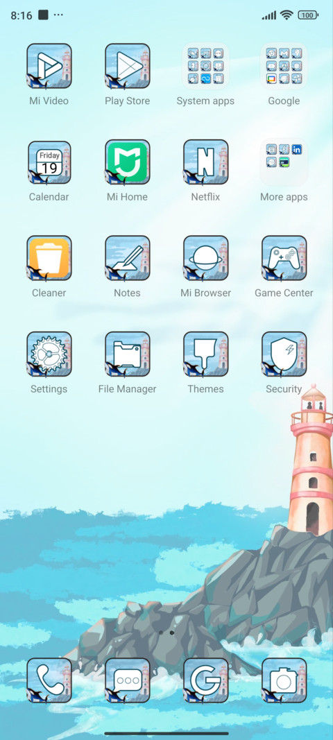 lighthouse screenshot