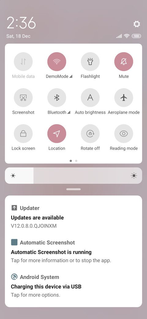 Version trouble screenshot