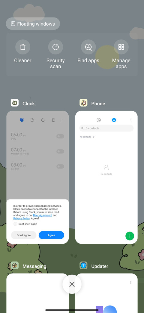 Hello life widget screenshot