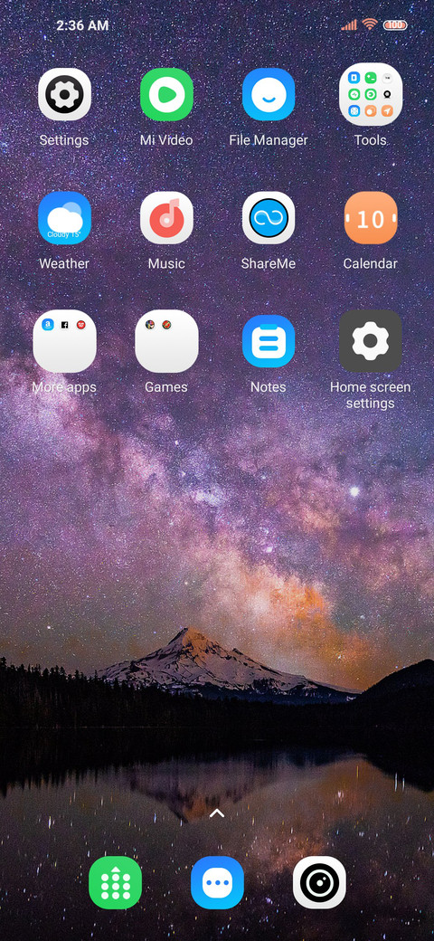 Starry dream IOS screenshot