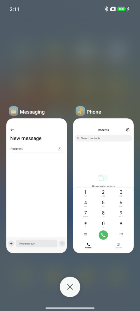 Orange screenshot
