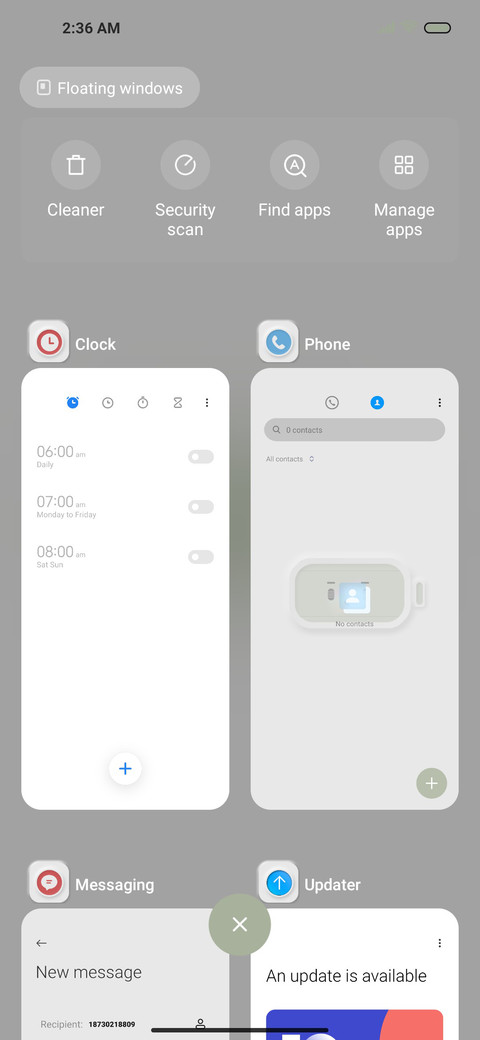Emotional battery screenshot