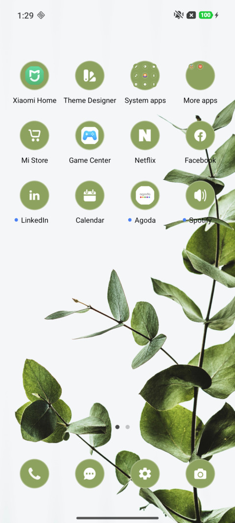 Minimal Leaf screenshot