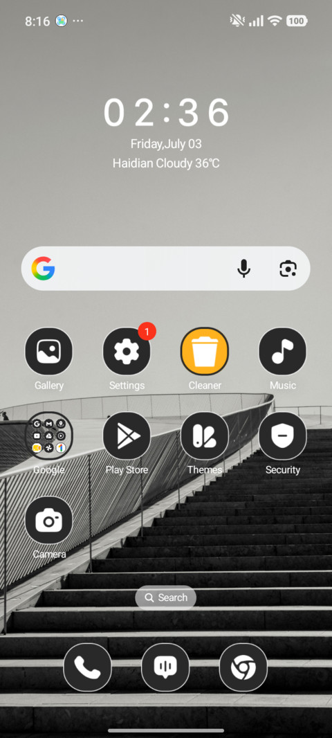 Mono Steps screenshot