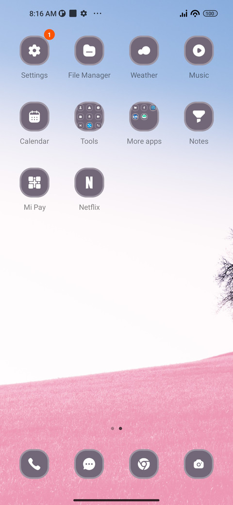 Pastel Landscape screenshot