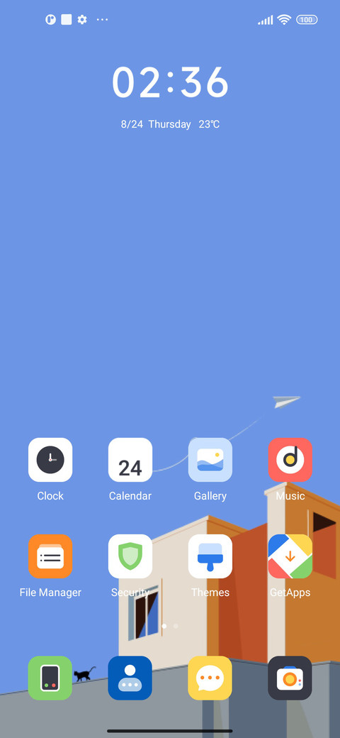 Blue Sky screenshot