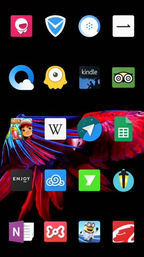 Oxygen OS screenshot