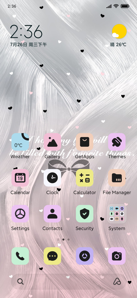 Gradient Love screenshot