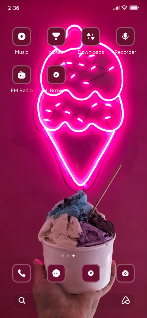 Icecream screenshot