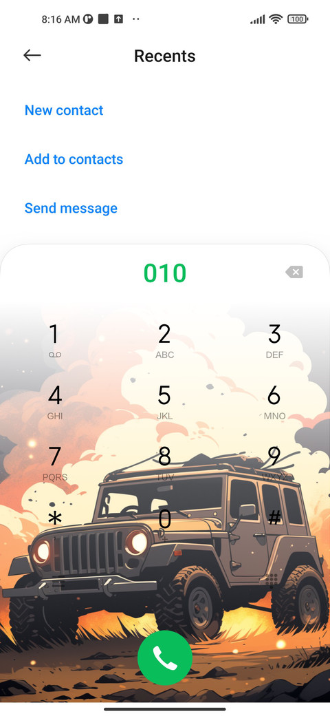 Cross-country screenshot