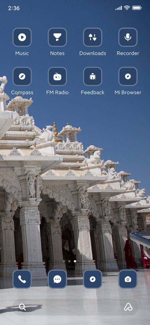 White Temple screenshot