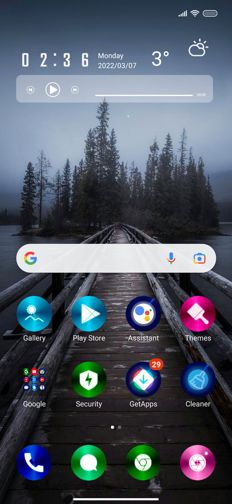 metalic v2 miui12 screenshot