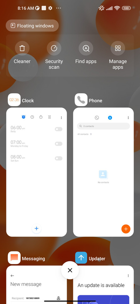 Bubbles Light screenshot