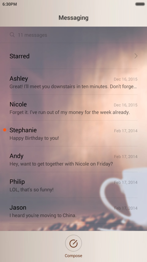  IN Coffee screenshot