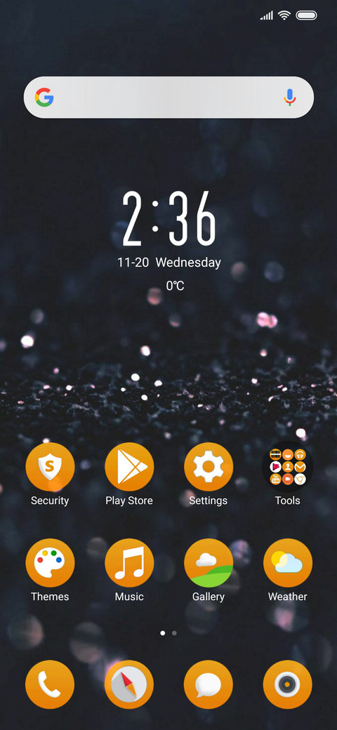 Orange_DWM3 screenshot