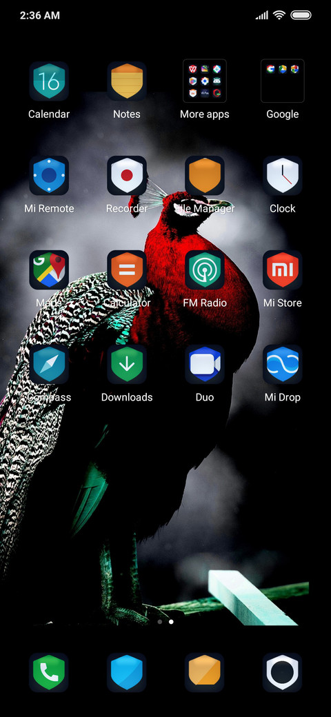 Red Peacock_DWM3 screenshot
