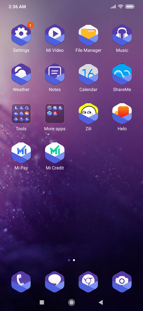 PurpleHexagon screenshot