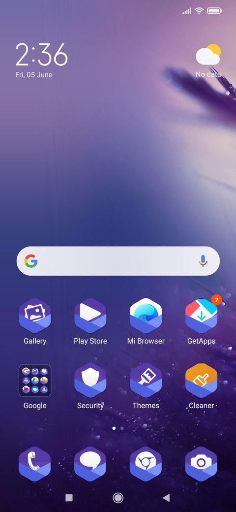 PurpleHexagon screenshot