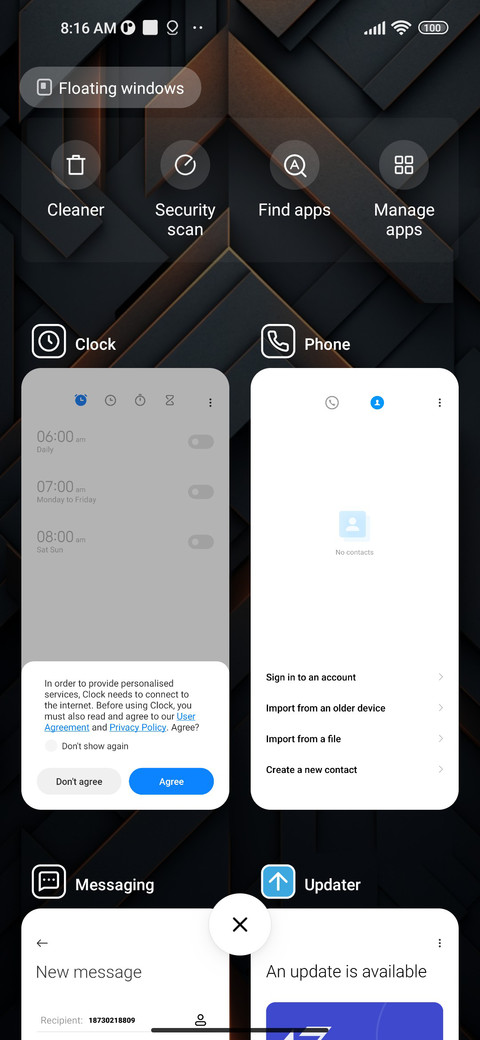 Simple Dark screenshot
