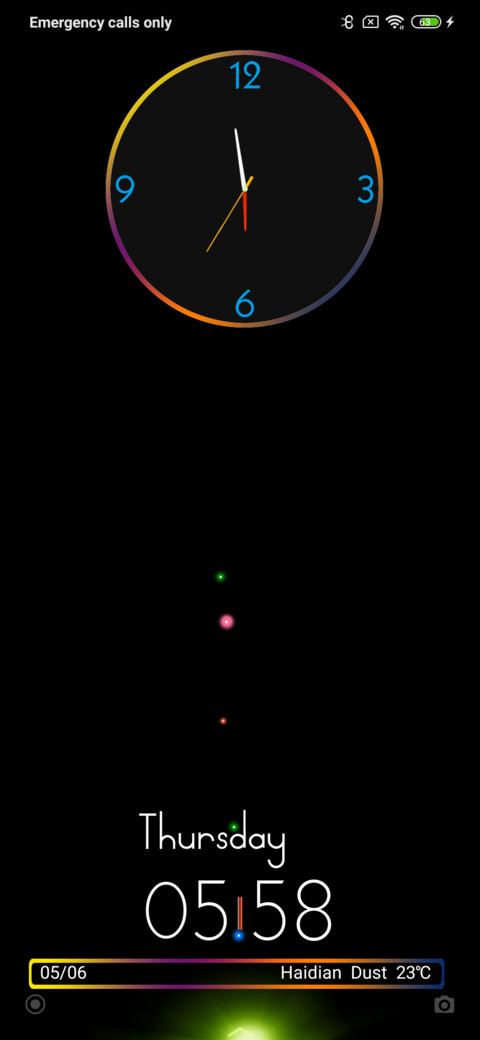 Decorative watch screenshot