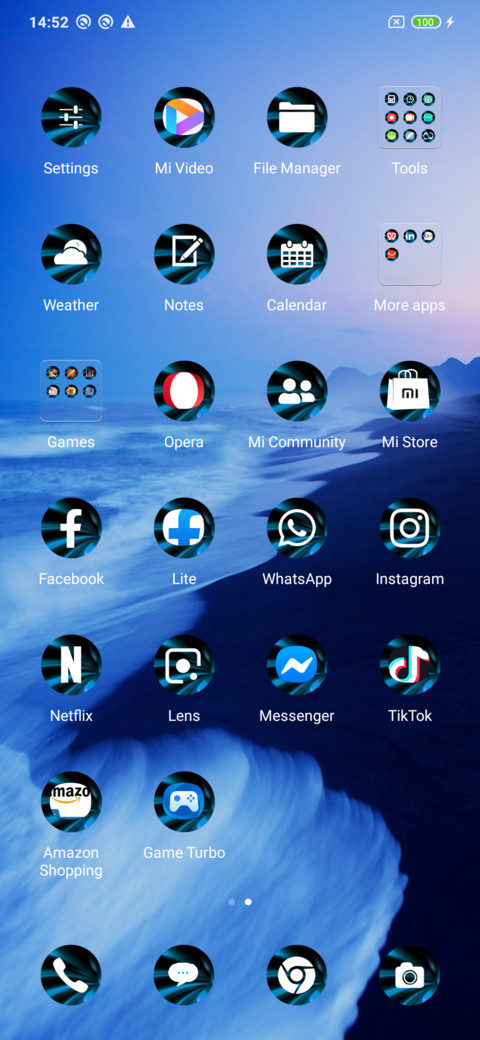 Waves tri screenshot