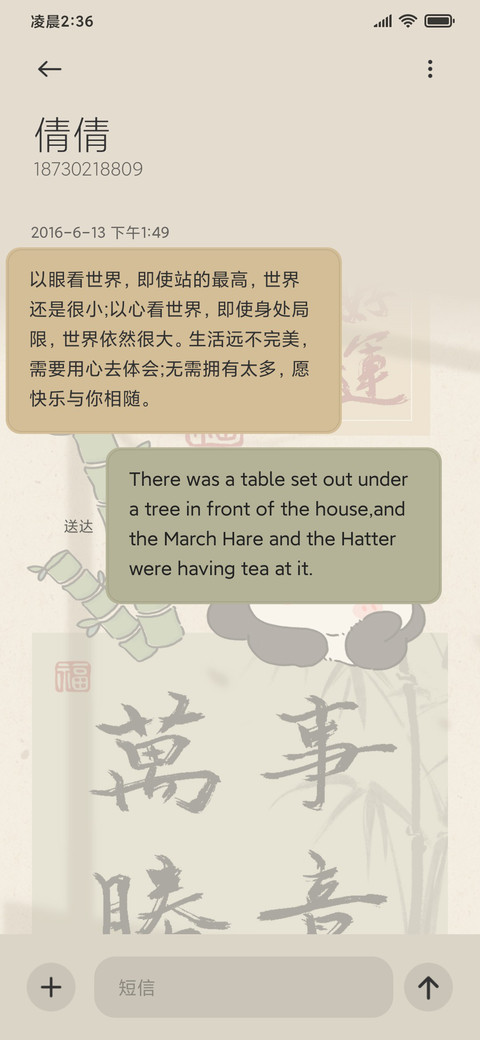 古风小熊猫 screenshot