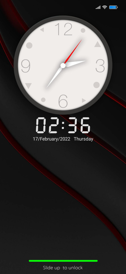 HTC Dark Red screenshot
