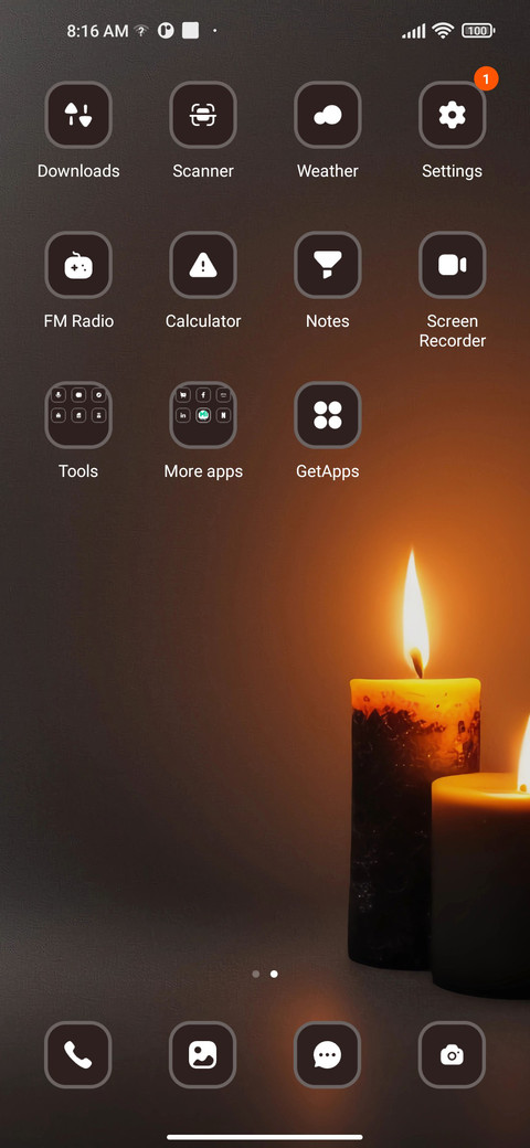 Candle screenshot