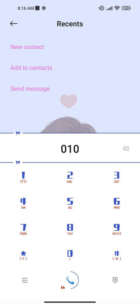 Kiss to unlock screenshot