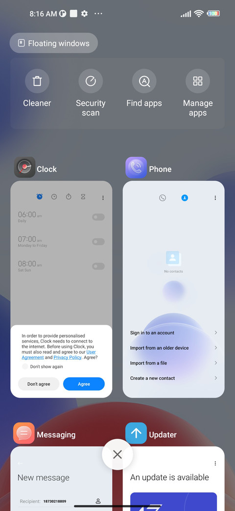Blur J14 screenshot