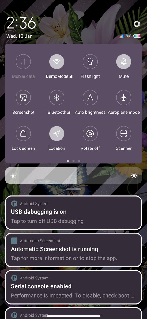 Gorgeous flowers screenshot