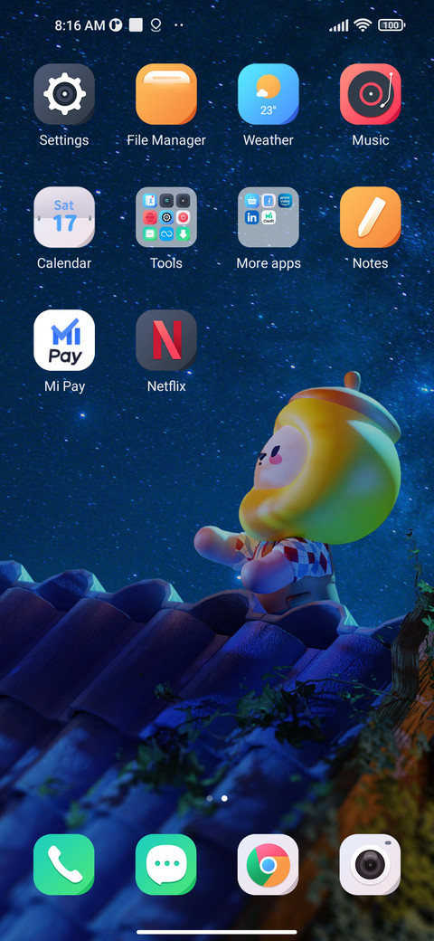 Leopups and starry screenshot