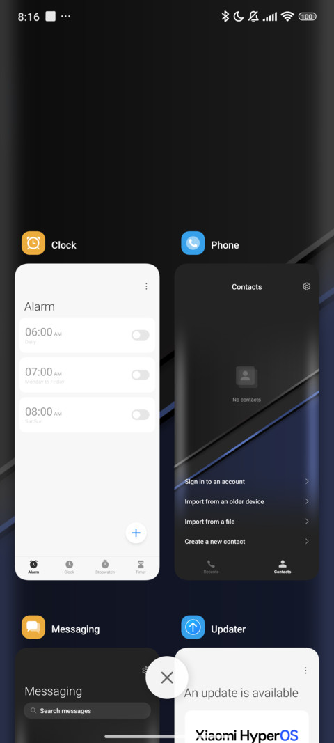 Ink Shadow Blue screenshot