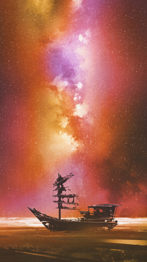 辽阔场景与渺小人物-锐景创意 screenshot