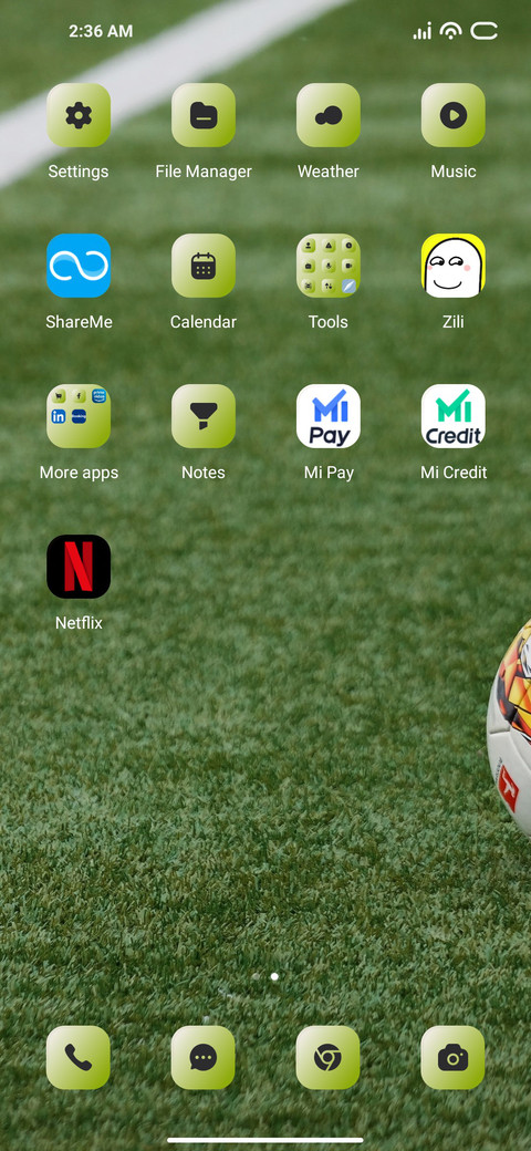 Football screenshot