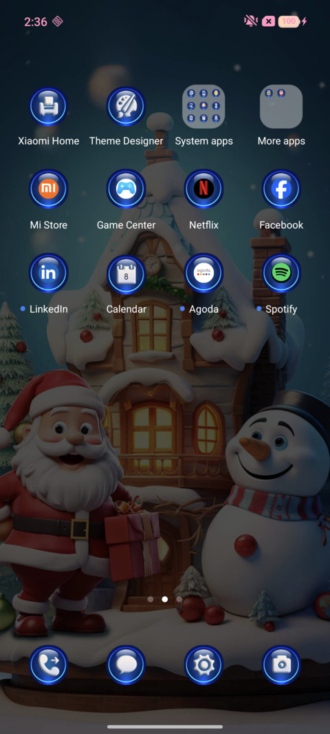 Snowman model screenshot