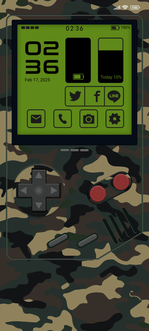 Games Console screenshot